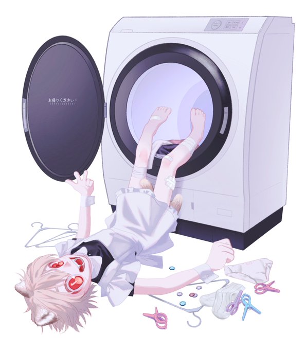 「washing machine」 illustration images(Latest｜RT&Fav:50)