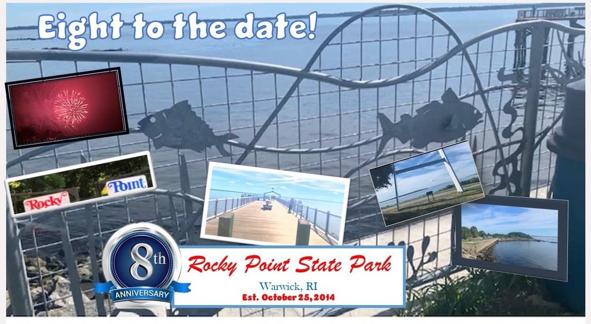 Did the graphic design and took the photos for this piece to commemorate the eighth anniversary of Rocky Point State Park. #graphicdesign #rockypointparkri