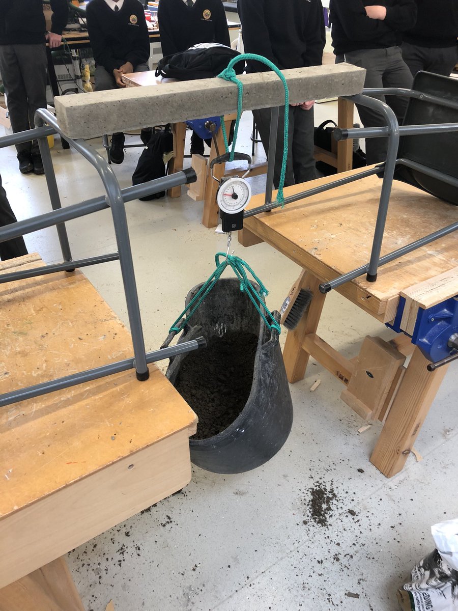 JamesORiordan2's tweet photo. Busy couple of lessons with 5th year @lecheiless construction students where they learned to mix, compact and place concrete while completing slump and strength tests. Bit of a mess to clean up but well worth it! #constructionstudies #concrete https://t.co/ivx6wk3Hi0