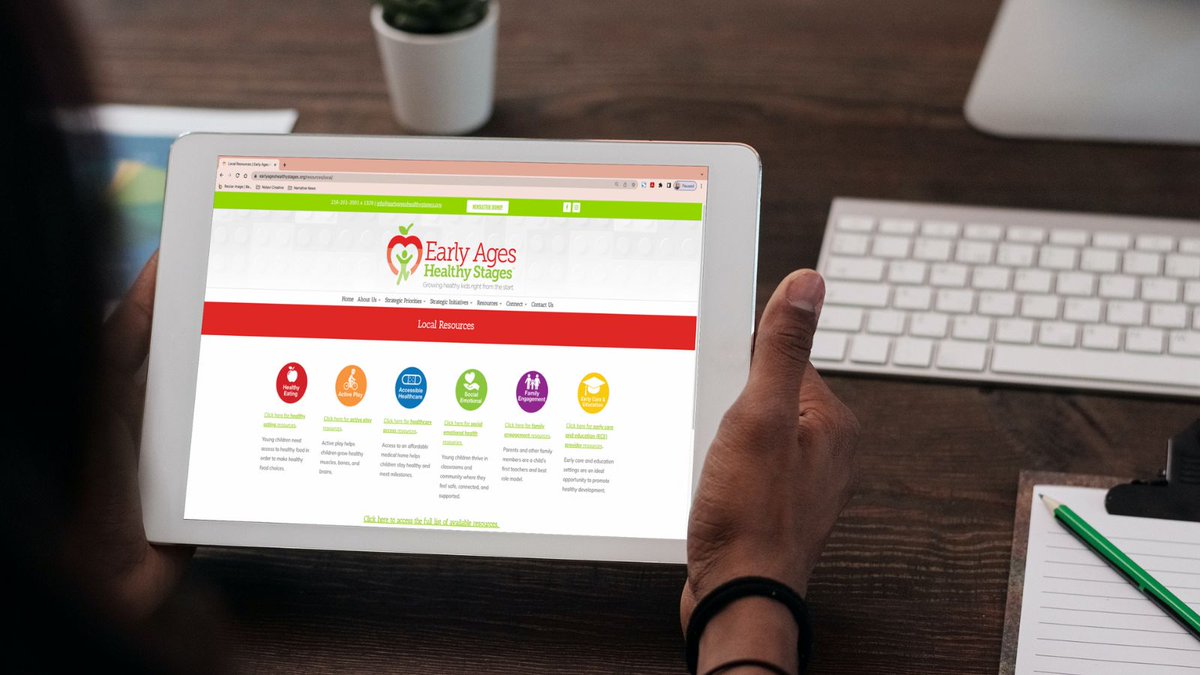 In partnership with <a href="/CCBH_Net/">CCBH_Net</a>'s Early Ages Healthy Stages collation, we launched a new #website for them that was more user-friendly AND more admin-friendly for the internal team to make ongoing updates with a new front-end interface: earlyageshealthystages.org