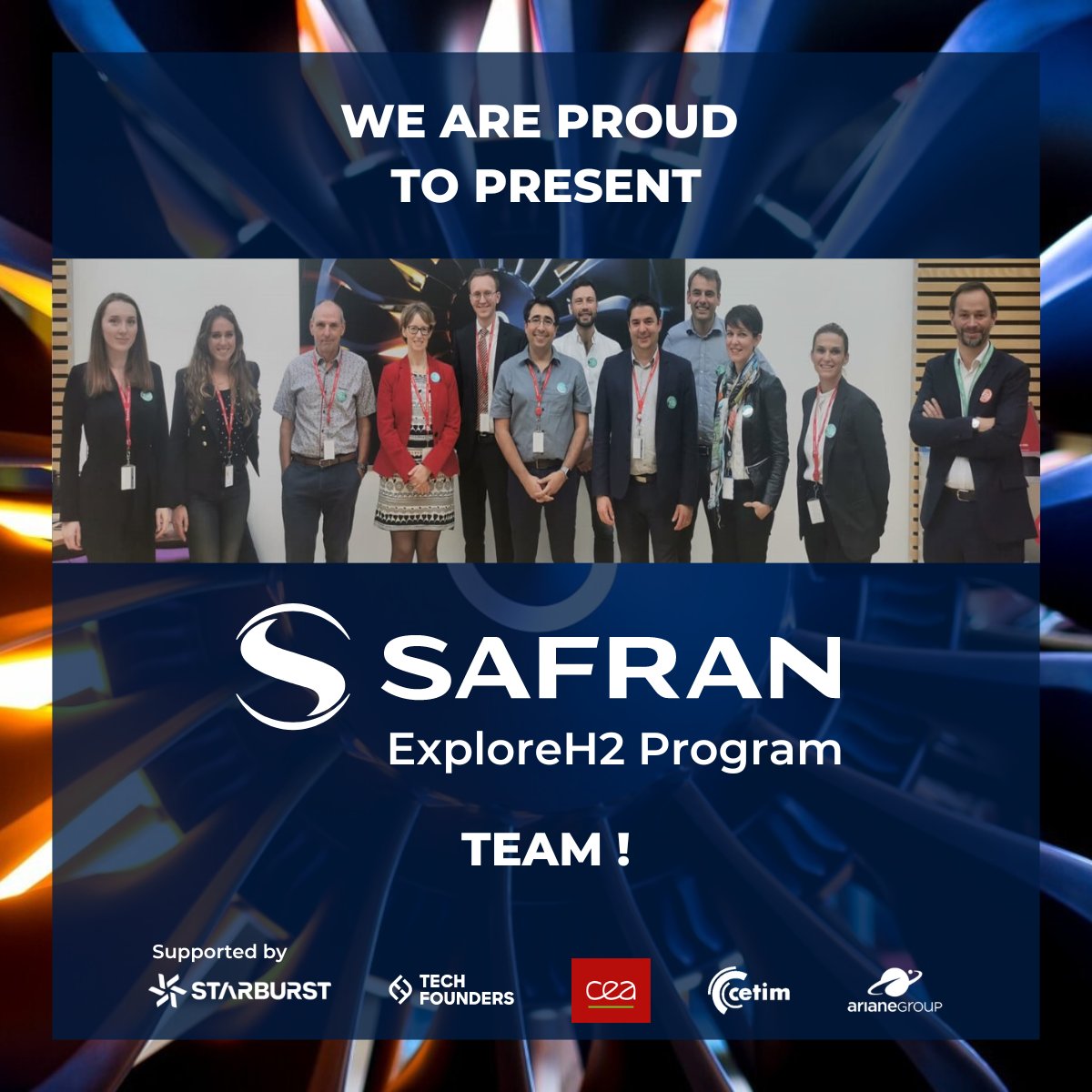 TouchSensity's tweet photo. Touch Sensity is proud to be a part of #Safran Explore #H2 Program !✨
More on the Program : https://t.co/1C9j69FoFM
Touch Sensity participated at the Safran #InnovationDay last week in Paris to present its #technology #SensityTech
#hydrogen #innovations #technologie #startup https://t.co/VHi6srA3Kk
