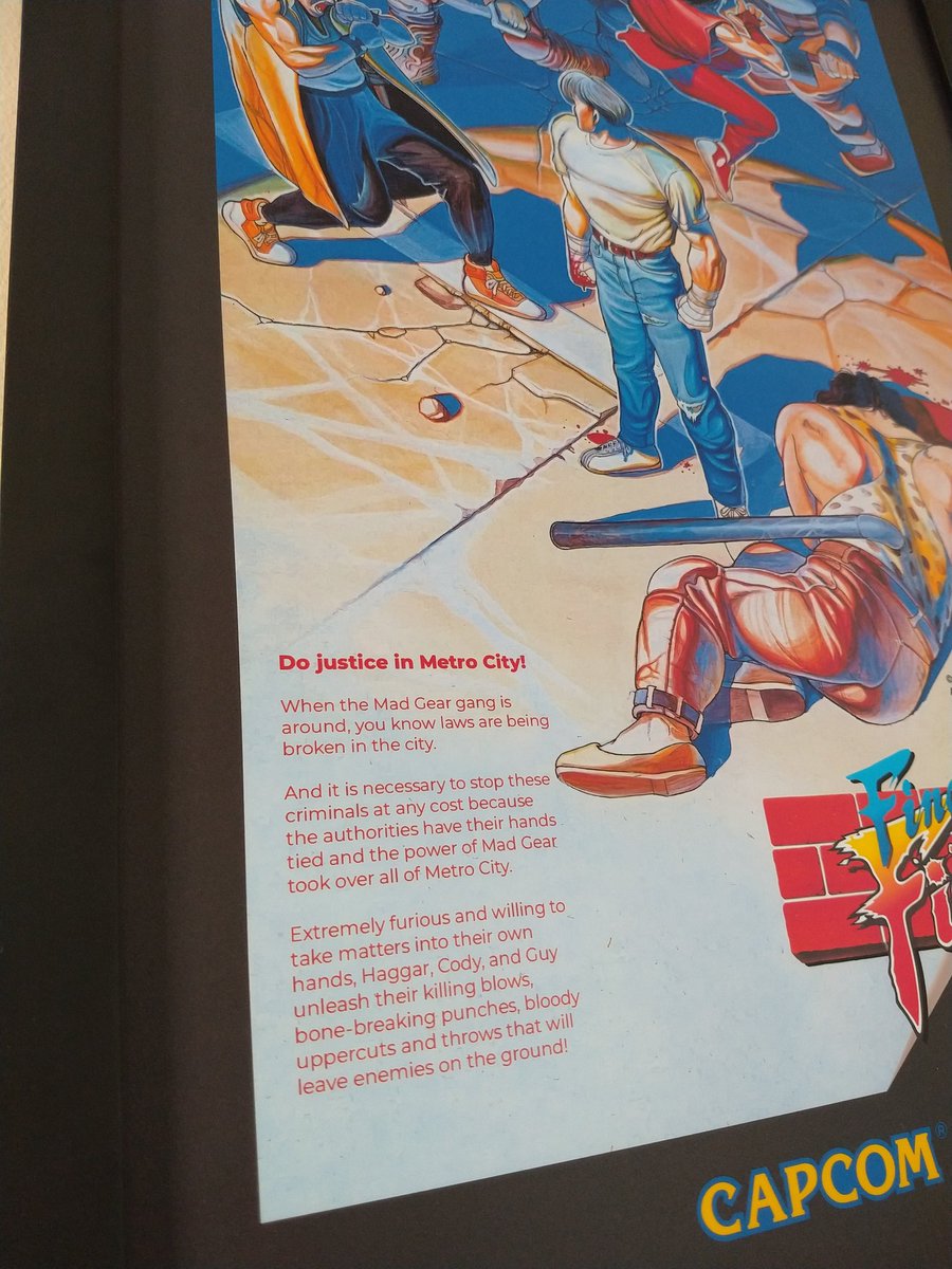 FinalFrameQ's tweet photo. Vou começar o dia já mostrando um novo quadro de um super clássico dos arcades; Final Fight!
#beatemup #arcadecapcom #finalfight #capcom #capcomgame #capcomfighters #capcomfightingcollection #arcadecapcom #arcadegames #retrogames #retrogamer #quadrosdecorativos https://t.co/sxkgvhT2dY
