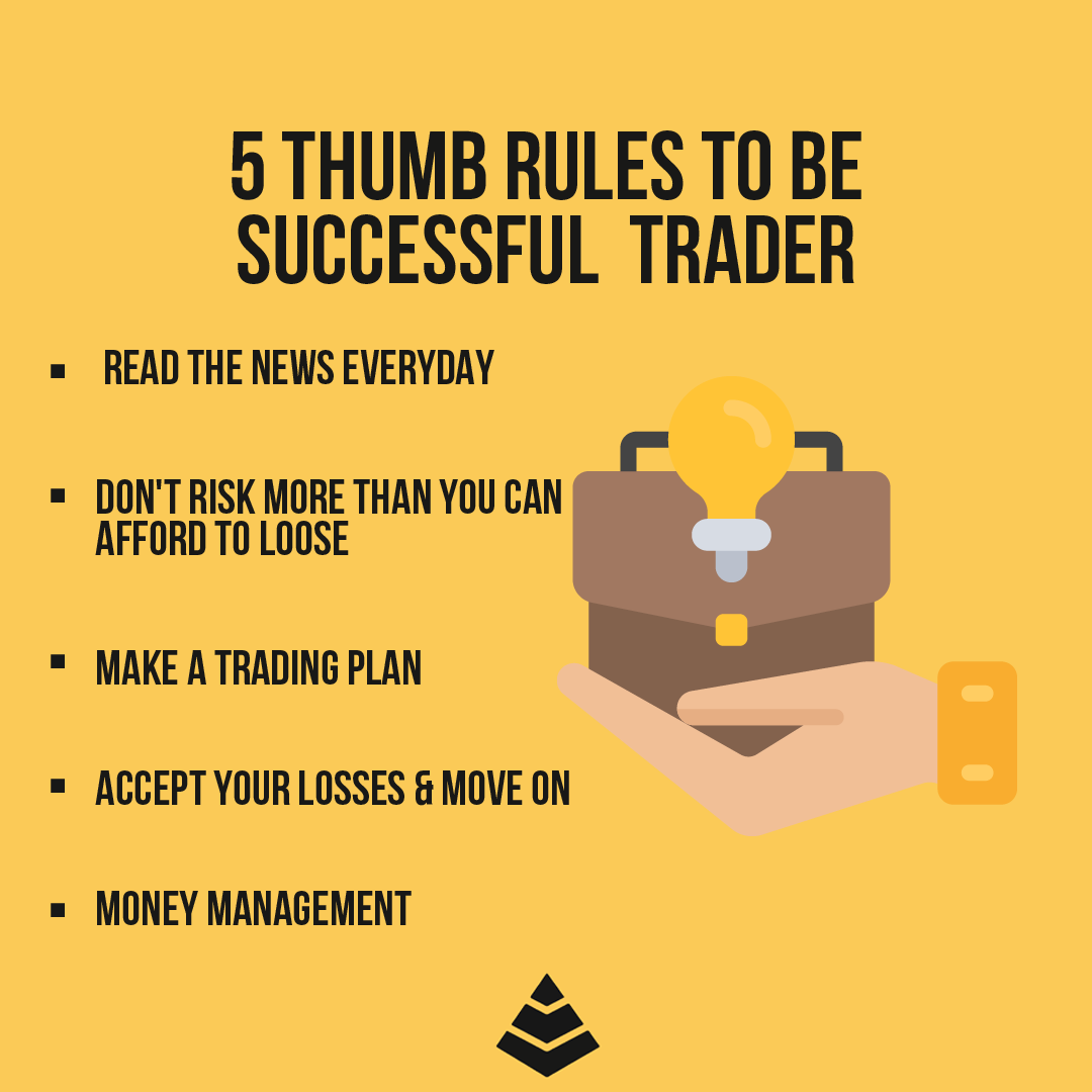 5 thumb rules to be successful trader!

#trader #tradermindset #traders #tradingskill #tradingmotivation #tradingforex #forex #forextrader #pips #riskmanagement #bullish #bearish #candlestick #wealth #xauusd #thewealthfactory