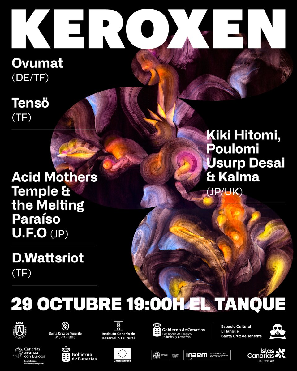 🪐 #KEROXEN22 ➡️ SÁBADO 29 OCTUBRE 🪐 Nueva semana, nuevo cartel, nuevo viaje sonoro ☠️ Se acerca la fiesta del Día de los Muertos y qué mejor manera de celebrarlo que dándolo todo en nuestro ritual particular. 💥 Vente con toda tu tropa al Tanque: ticketytaas.casfid.es/event/entradas…