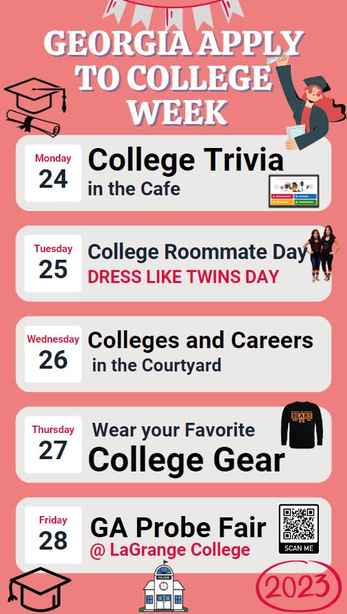 meglistens's tweet photo. @chs_becallaway @CavsRecruits @GAfutures #GeorgiaApplytoCollege @LaGrangeCollege @probe_fair @ https://t.co/LQr8DGlNBg