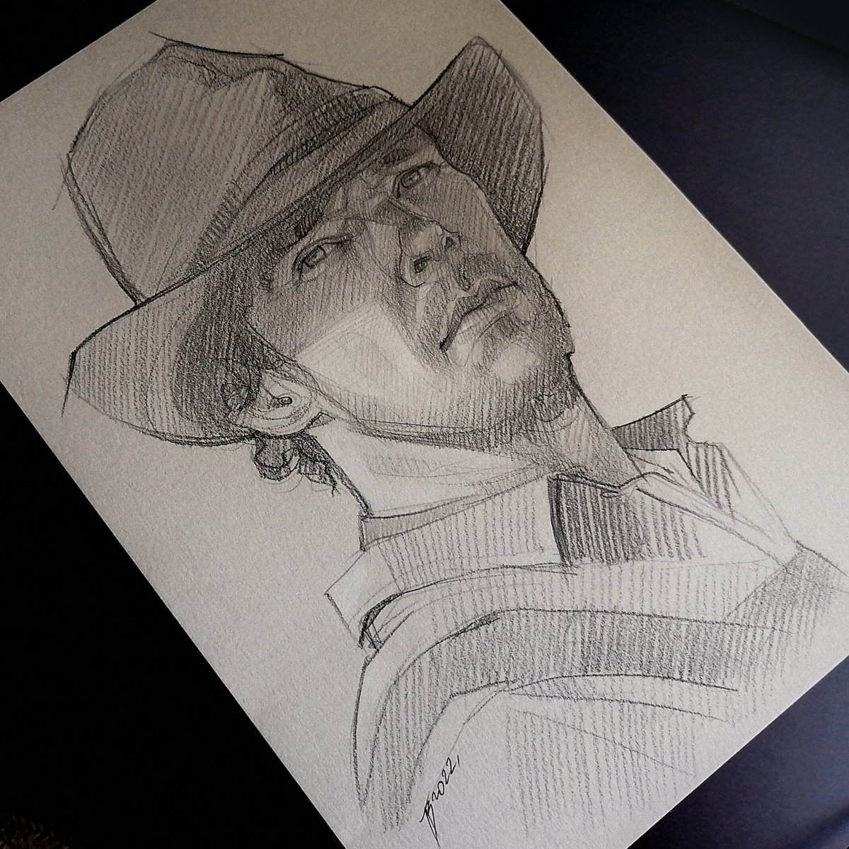 ✏️#sketch #BenedictCumberbatch #myart #janecampion #philburbank  #thepowerofthedog #drawing #portrait #pencilart #pencilportrait