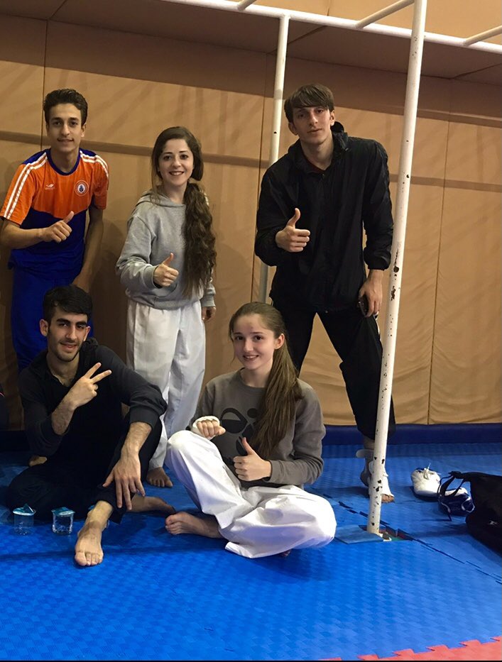 NurayAkgn's tweet photo. Evet canım bizde kulüpteyiz eğleniyoruz 😄🥋🇹🇷 #ibbsk #Taekwondo #millitakım #ekip https://t.co/DGqok9H783