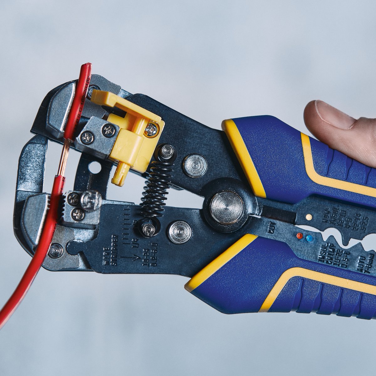 With our Vise-Grip® #WireStripper’s built-in adjustable stopper, you are in control. Find yours at <a href="/Lowes/">Lowe's</a> and other select retailers: low.es/3guFrN2