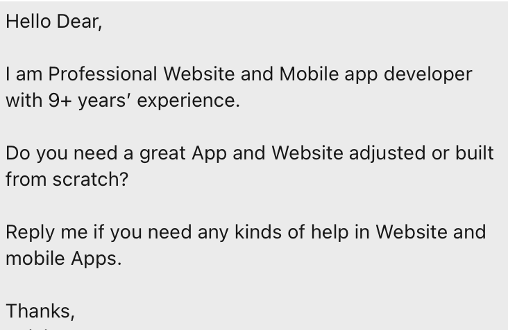 I see Mrs Doubtfire is getting into LinkedIn spamming