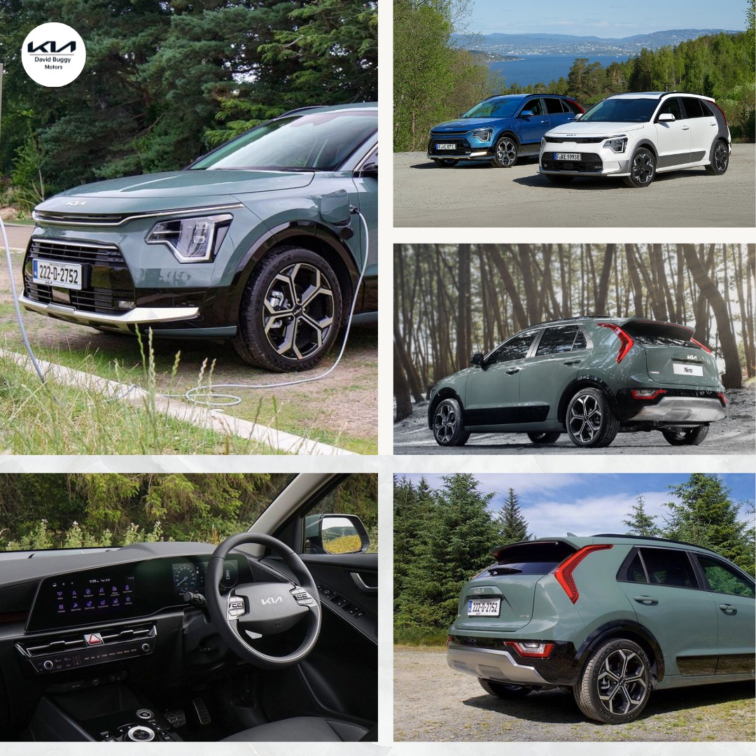 We are now taking pre-orders for the 2023 Kia Niro 📢
Available as hybrid, plug in hybrid and fully electric. 
Futuristic in its advanced technology, connectivity &amp; safety. Call our sales team today for further information on (056) 777 0808
<a href="/kia_ireland/">Kia Ireland</a> <a href="/PadraigWalsh92/">Padraig Walsh</a> <a href="/_tjreid/">TJ Reid</a>
