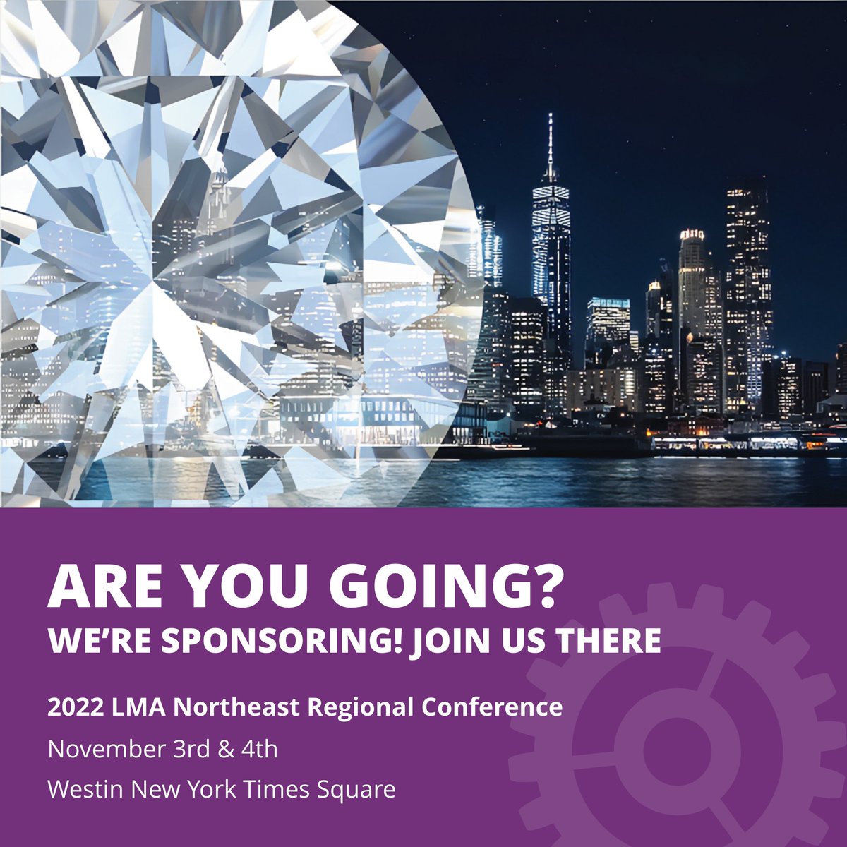 Join us at the LMA Northeast Regional Conference on November 3-4 in NYC!

Register at legalmarketing.org/Event-Details/…

#LMANE22 #LMANE #LMAmkt #LegalMarketing #LawFirmMarketing
