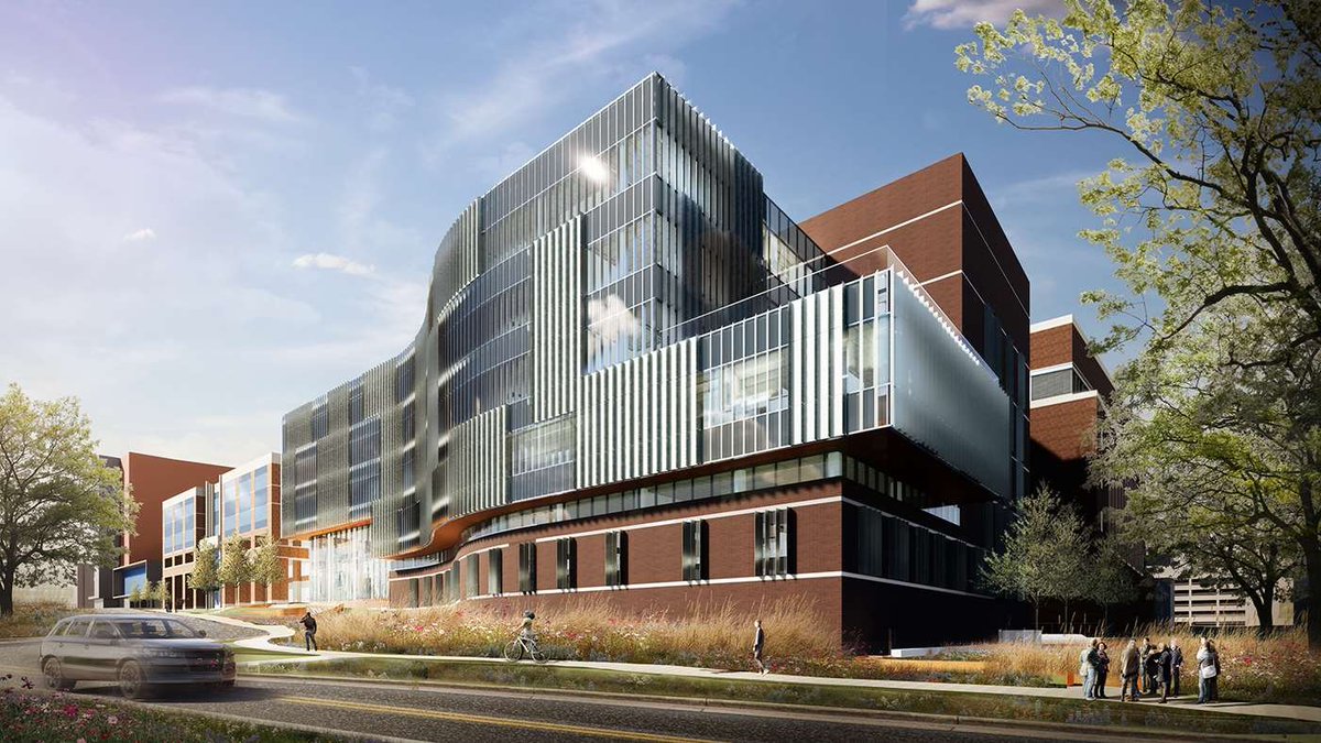 MU_MCW_BME's tweet photo. #Construction is definitely underway for the  #JointDepartment's new neighbors at the @MedicalCollege campus! Our new #CuttingEdge #Cancer #Research #Center will be the only cancer-dedicated research facility in Milwaukee and eastern Wisconsin. More here: https://t.co/qaQduVWyMK https://t.co/a1jkF4pk5R