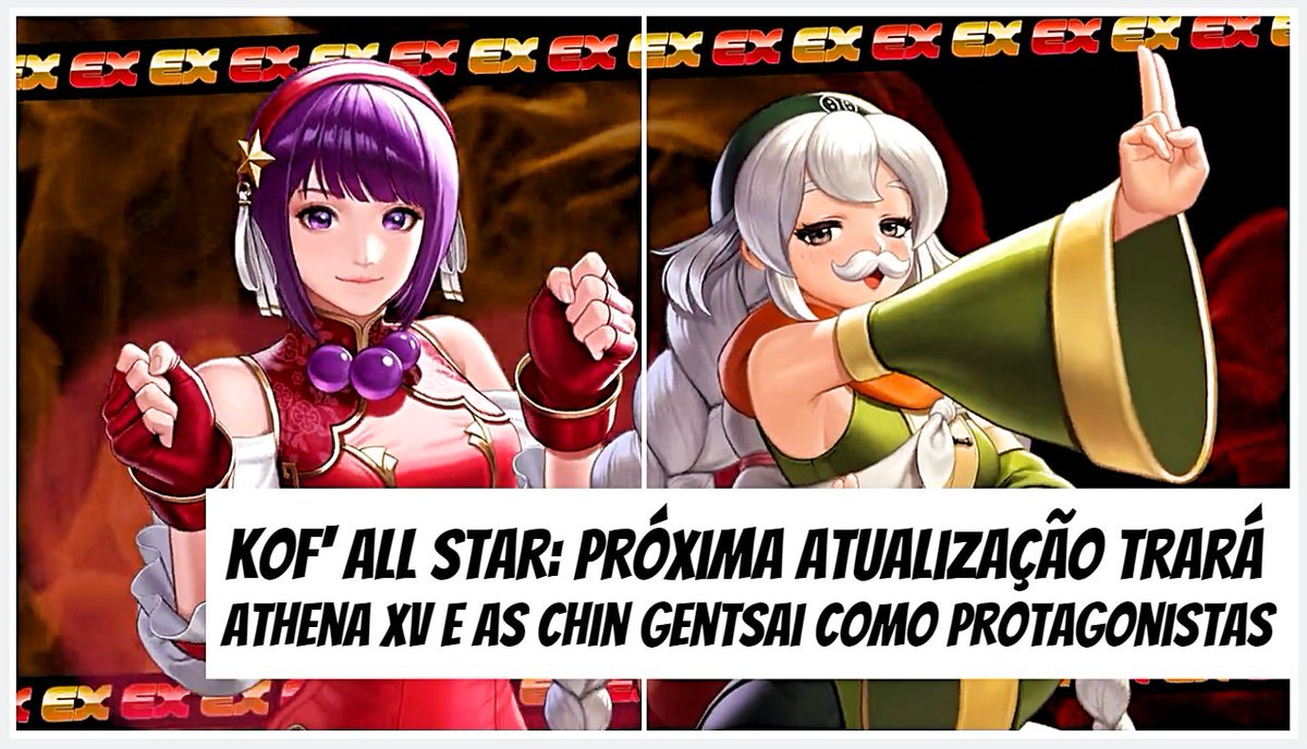 RealMinerRR's tweet photo. No caso de AS Chin Gentsai, a vinda da personagem já havia sido anunciada na semana passada.

Veja mais no BLOG.

https://t.co/7unHwzo5Uc

#KOFAllStar
#AthenaXV,
#ASChinGentsai
#Atualização
#GameMobile
#NetmableInc
#SNK
#ReadyGo
#BlogDoRealMiner https://t.co/DhNmLESkAx