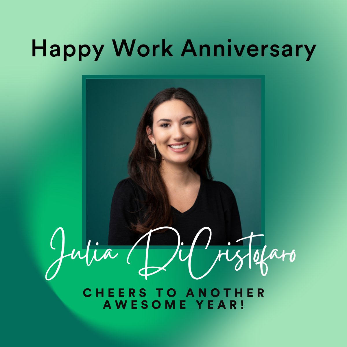 Today we celebrate the year work anniversary of our Case Manager, Julia! Thank you for all of the hard work you continue to put in for The Milestone Foundation.