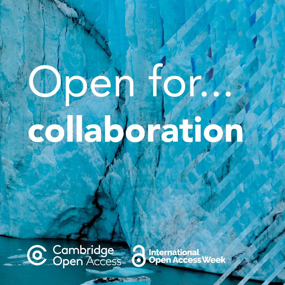 🤝 Open for collaboration 🤝 🌎 Cambridge Prisms encourage active, collaborative networks to progress research and address real-world challenges. #OAWeek #CUPOAWeek 🔗 cup.org/3QPyjas