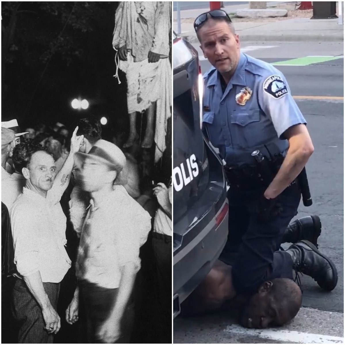 TalbertSwan's tweet photo. No matter when, there will always be white people that defend and justify the lynching of Black people. https://t.co/JeHJdxgSZC