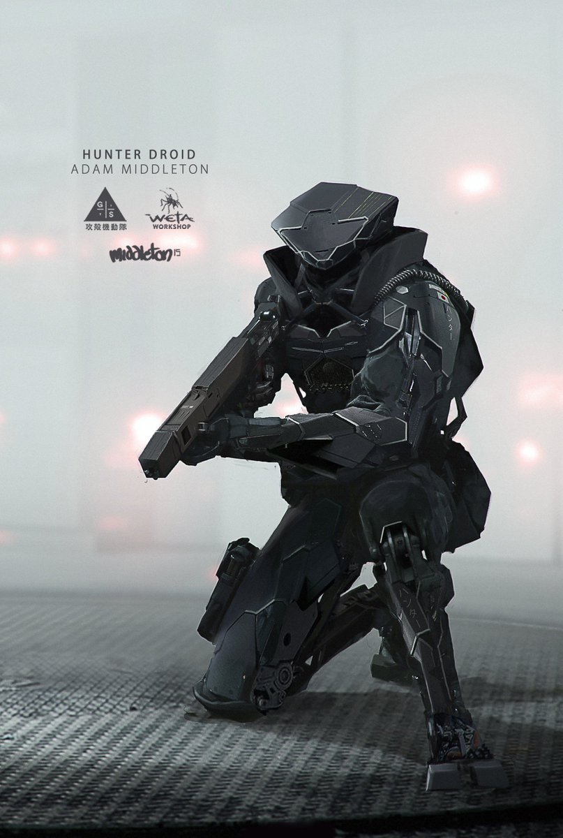 CyberpunkTTRPG's tweet photo. Ghost In The Shell - Adam Middleton #Cyberpunk #TTRPG #RPG #GhostInTheShell #AdamMiddleton https://t.co/FYXyqgAJhn