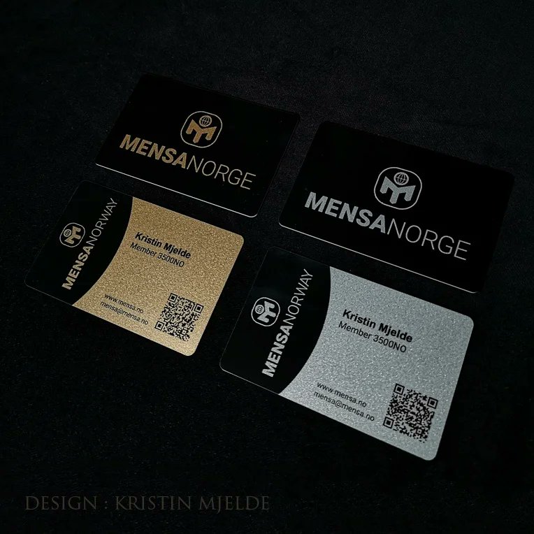 KriMje's tweet photo. I've designed new membership cards for #mensanorge.
#membercard #membercarddesign #membershipcard #grafiskdesign #graphicdesign #design #mensa #mensanorge #mensainternational https://t.co/M9z6Qe47Ra