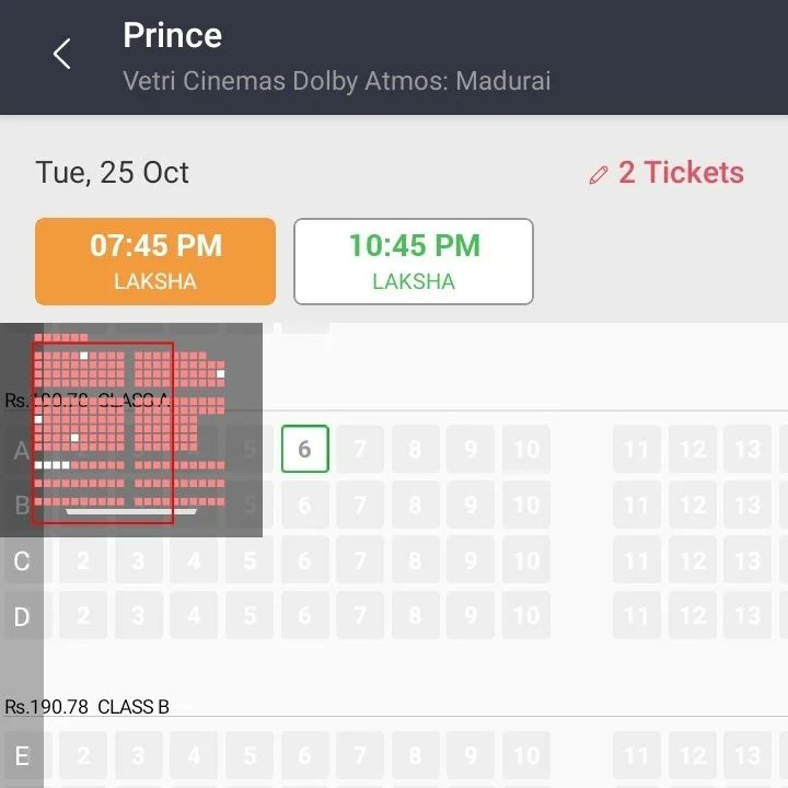guruawesome's tweet photo. . Massive booking #Prince 💥💥
#PrinceBlockbuster #PrinceDiwali
#Sivakarthikeyan
https://t.co/78m4lVFFgf
