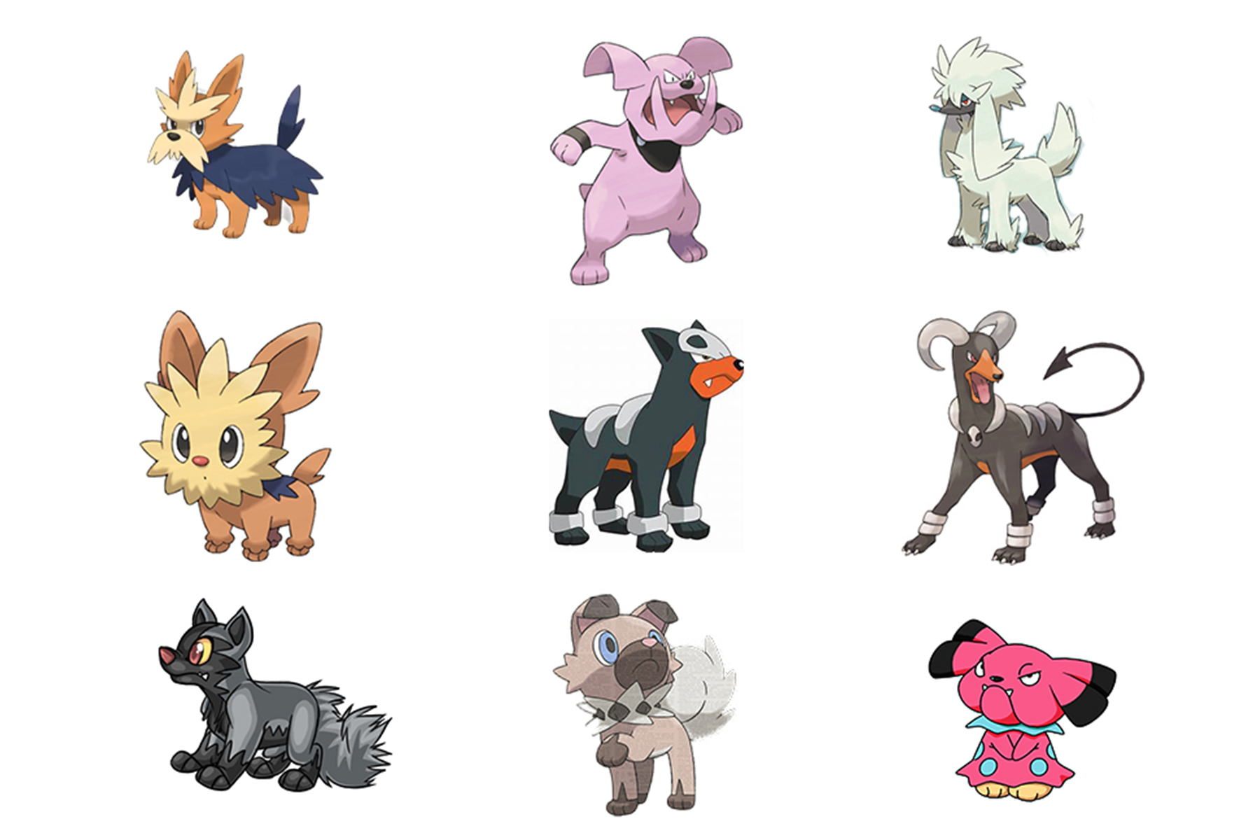 Arkclaimer on X: &ldquo;What is your favorite dog Pokemon? https://t.co 