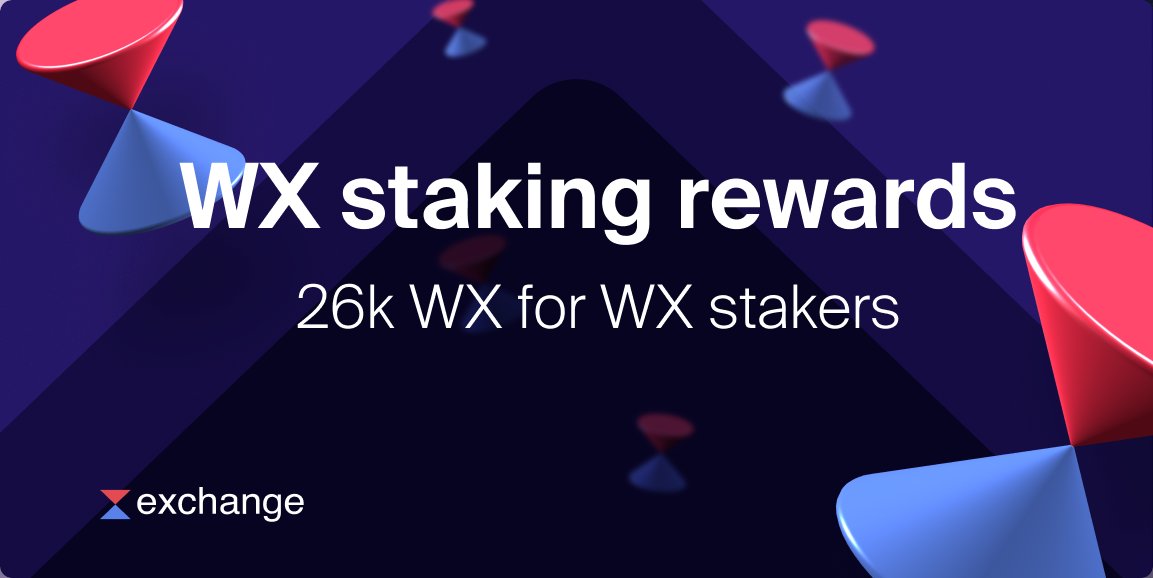 💸 Payouts for WX stakers
Sometimes stability is a sign of mastery😉 26k WX were accumulated and are ready to be distributed.  
Сlaim your additional income and invest it in Waves.Exchange products.
waves.exchange/?utm_source=tw…