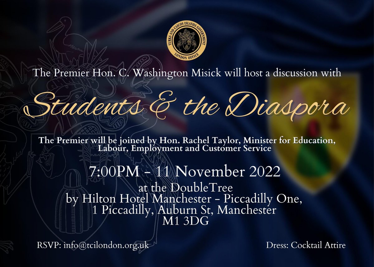 Student &amp; Diaspora Event Manchester

You are welcomed to attend if you reside in Manchester, Leeds, Birmingham, the Northeast, Northwest or any surrounding Boroughs, Towns and Cities. 

Please RSVP via: info@tcilondon.org.uk