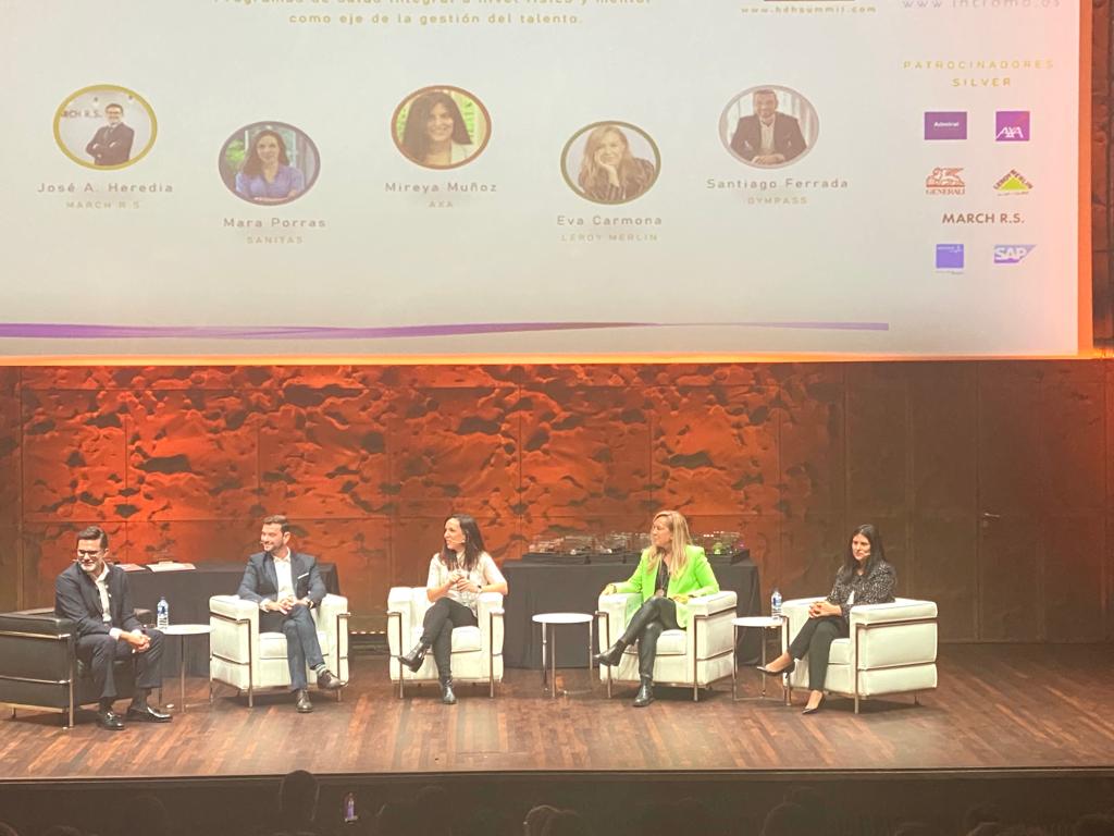 En <a href="/AXASegurosEs/">AXA España</a> queremos ser socios de vida de nuestros empleados, para potenciar su bienestar y que cada uno alcance su mejor versión <a href="/mireyamunozalo/">Mireya Muñoz Alonso</a> en el panel Whole Health del #HDH22 <a href="/Intrama_es/">Intrama</a>