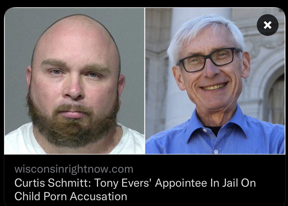This explains why @GovEvers child sex predator appointee to the Veterans board still isn't in prison. It took a statewide campaign from conservative veterans to get him to resign since @GovEvers wouldn't remove him. @JoshKaulWI & @GovEvers must go. wisconsinrightnow.com/2022/01/20/cur…