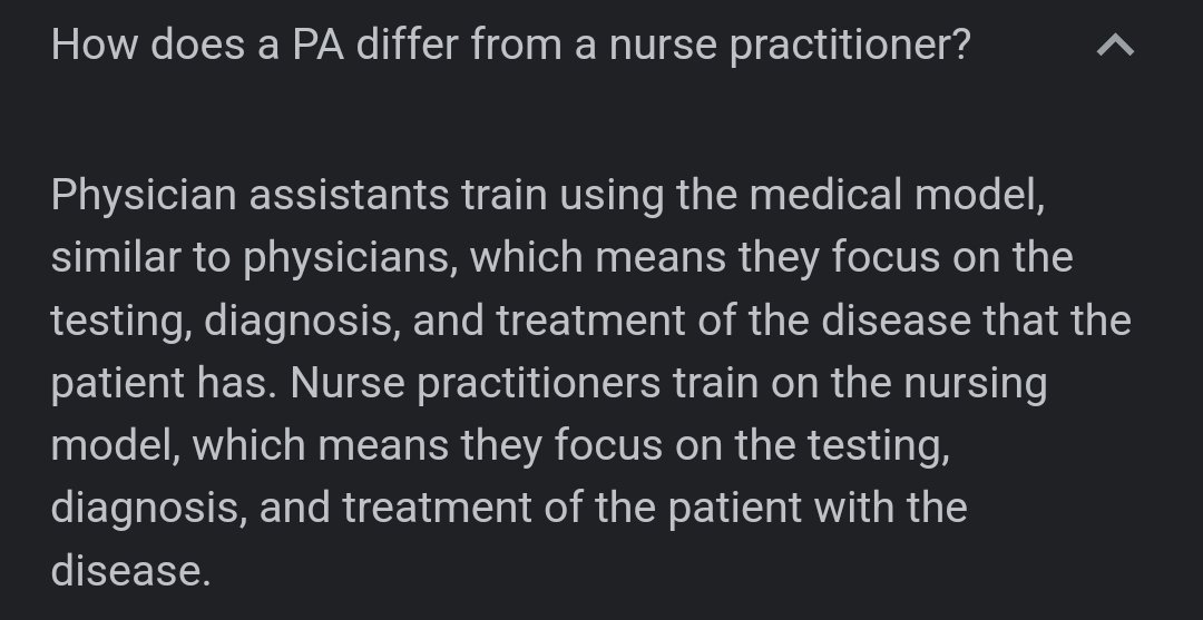 gaslad's tweet photo. This really sums up the insanity of non medical roles. #nursepractitioner #physiciansassociate #noctor https://t.co/uOBv3KNbDK