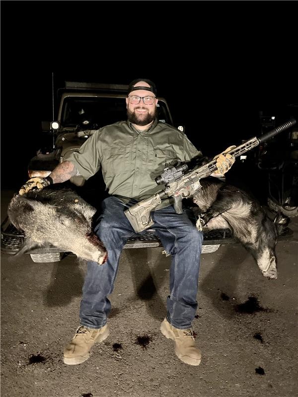 OpticsPlanet's tweet image. Stackin' hogs with the Armasight USA Contractor 320 3-12x 💪 

✔️Jigsaw Weaponry Reaper in 6mm ARC with 
✔️AB Suppressor
✔️Helix Six Precision Carbon Fiber Barrel 

#OpticsPlanet #ArmasightUSA #Armasight #Hogs #HogHunting #NightVision