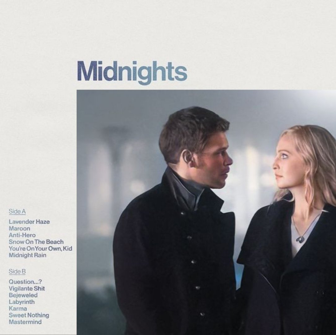 Klarostelenaism's tweet photo. Klaroline                       Stelena
                      Midnights https://t.co/ILxoYmgSb3
