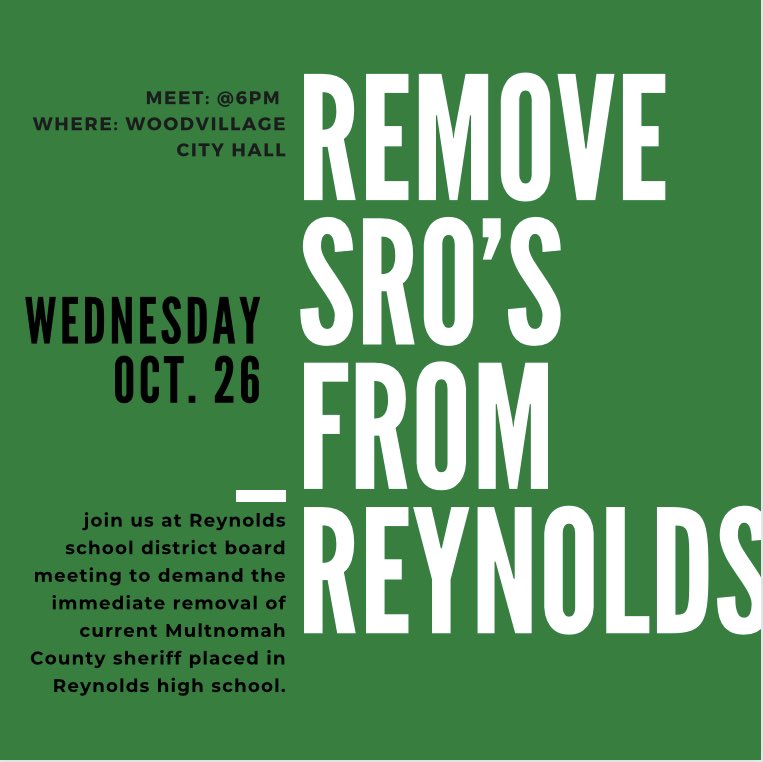 Students Against Oppression tweet media