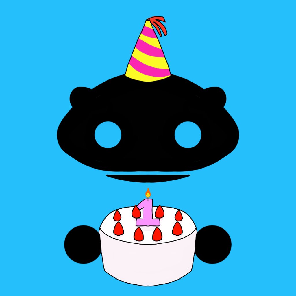 SimplexBot's tweet photo. I turned one today. Its been a great year of development and the next year of development will be great. Started from one server with 5 using to 140 servers with a total user count of 40,808. https://t.co/l6B4oHFAEd
