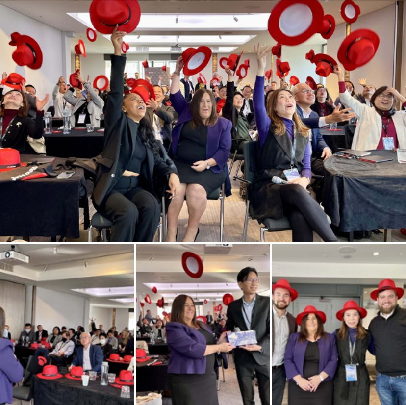 JacquiLeggetter's tweet photo. Spent a fab couple of hours this morning talking to around 60 public and private sector execs from Singapore about DWP’s Digital transformation journey. Lots of similarities! Great questions. #DWP #dwpDigital #RedHat https://t.co/zkk4wNhWIz