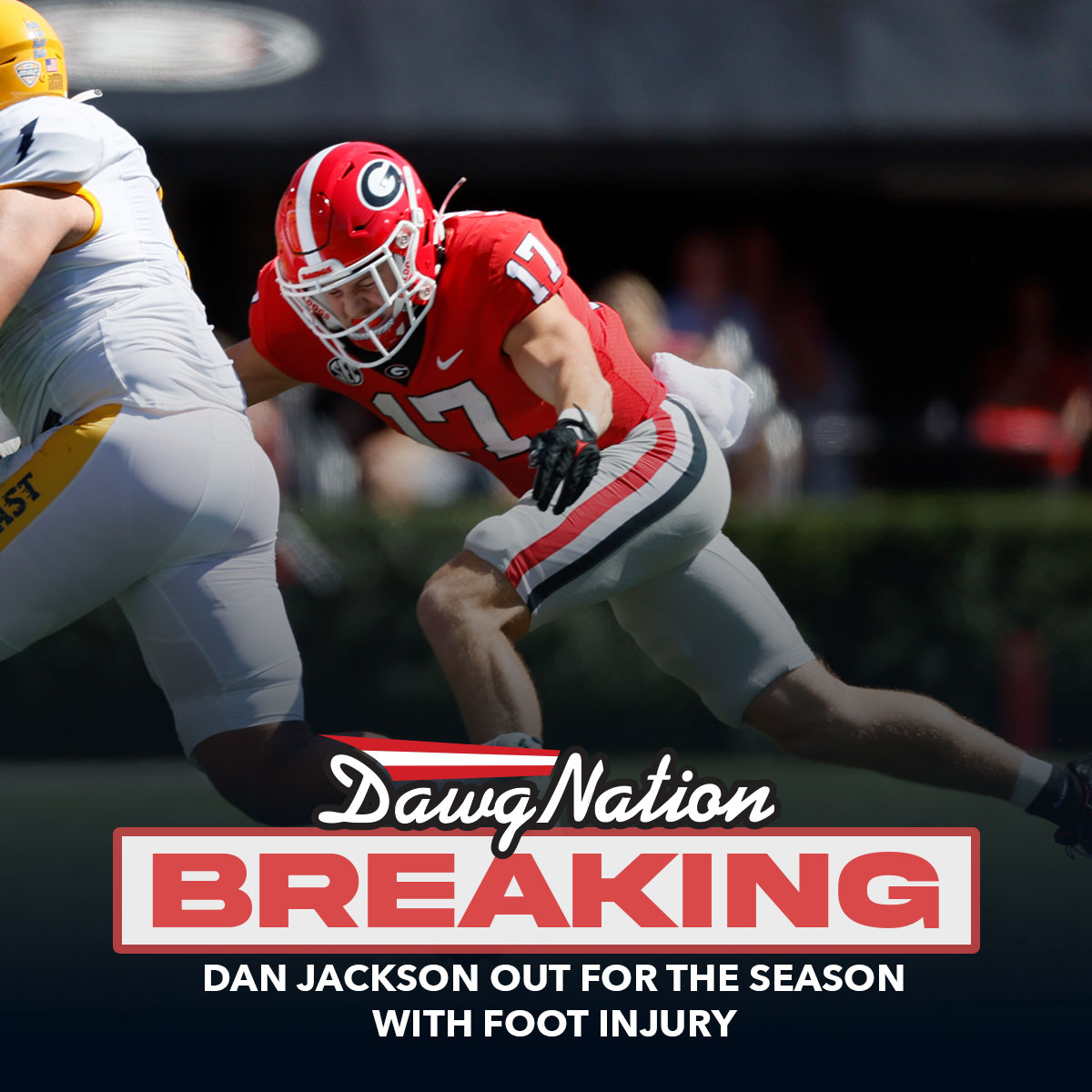 DawgNation on Twitter "Tough news for the secondary, as Dan Jackson will miss the rest