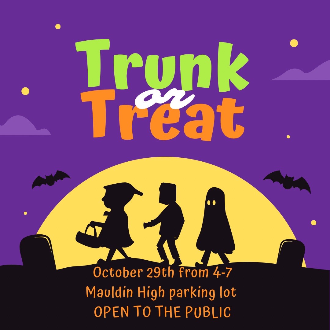 Join us this Saturday for our Trunk or Treat!!  🎃👻🦇