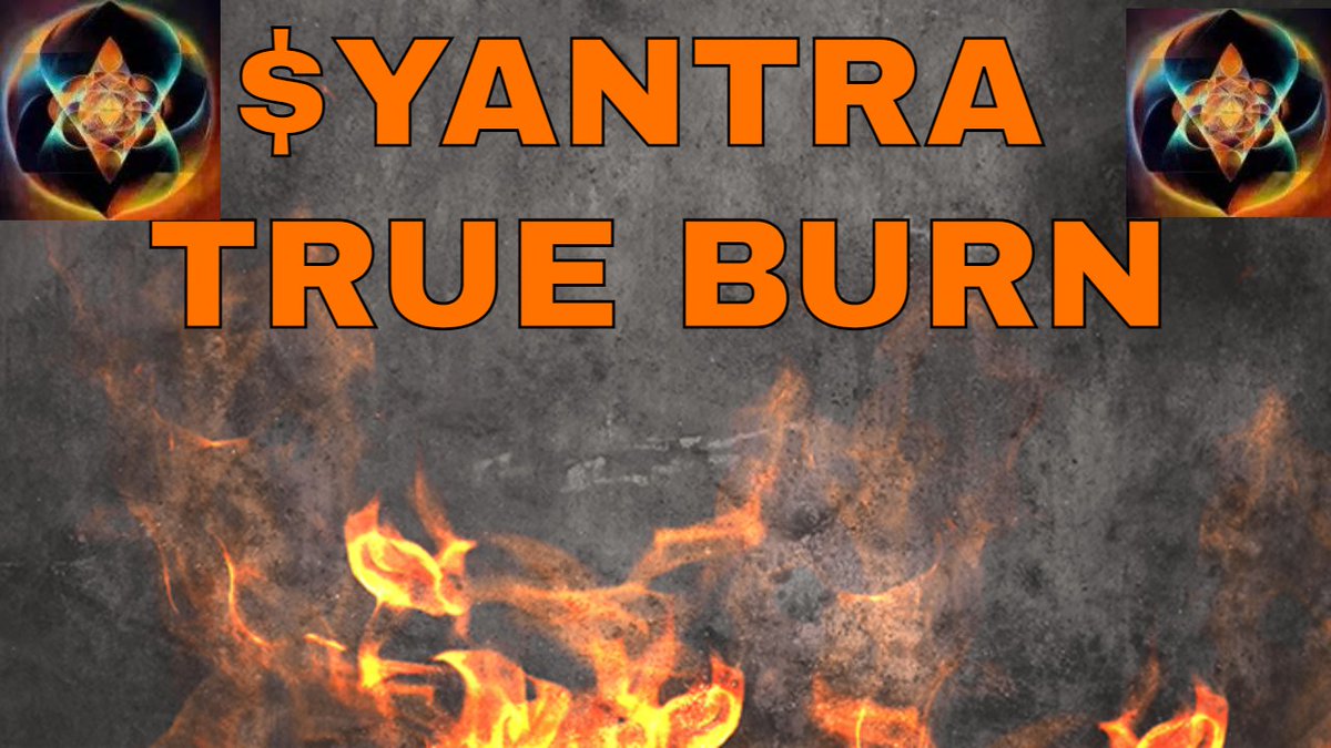 RicoMoneybags's tweet photo. Yantra Token ATH | Words From The Dev @YONWORLD7  

@YANTRA999 

Latest💰Video : https://t.co/9199ecntw8 👀

#YANTRA LIKE COMMENT &amp; RT 🔥🔥🔥

LETS SET THE BLAZE🔥🔥🔥🔥

#YANTRA #TRUEBURN #YONWORLD #ETH #THE #SHIB #Cryptocurrency #MoonMission #GEM #1000x #100xGems #x1000GEM https://t.co/0aiPwJQtwk