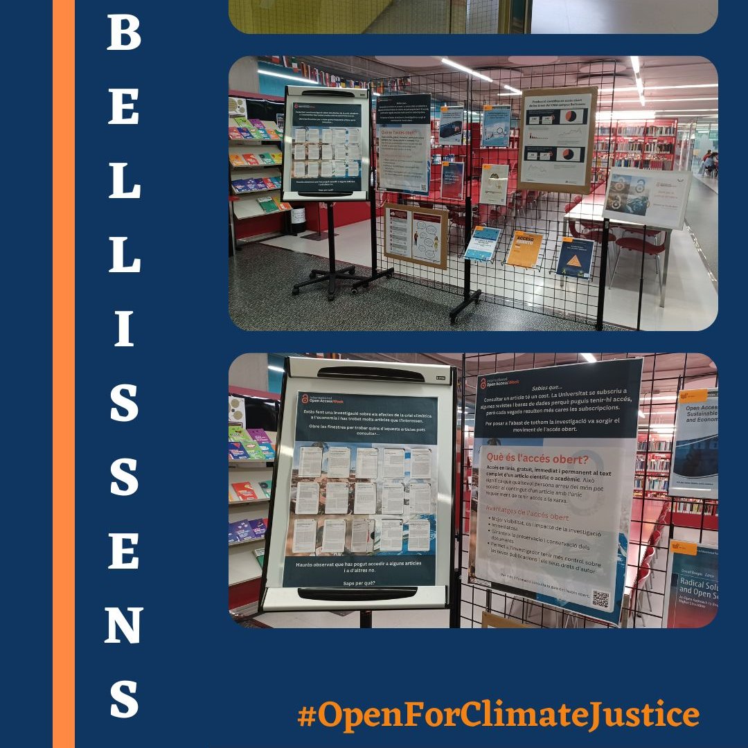 craiURV's tweet image. Centre d&apos;interès al #CRAIBellissens 🔓

#CiènciaOberta #OAWeek2020