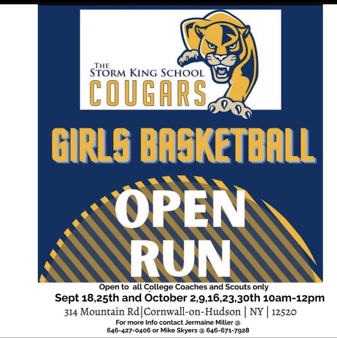 Final open run before we kick off the season. If interested in attending this Sunday please let me know.