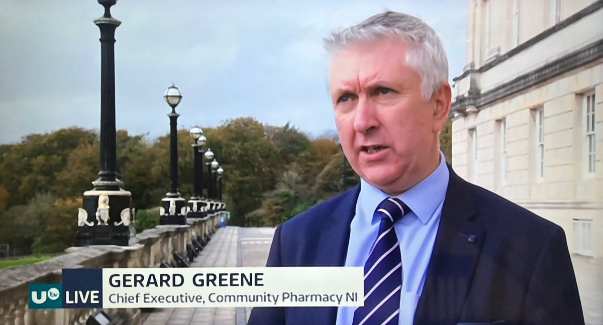 compharmacyni's tweet photo. Talking to @UTVNews community pharmacists warn that shortages and skyrocketing prices of many medicines will result in local pharmacies being unable to supply prescription medicines to patients. @ggcompharmacyni https://t.co/I1CLbEv5KG
