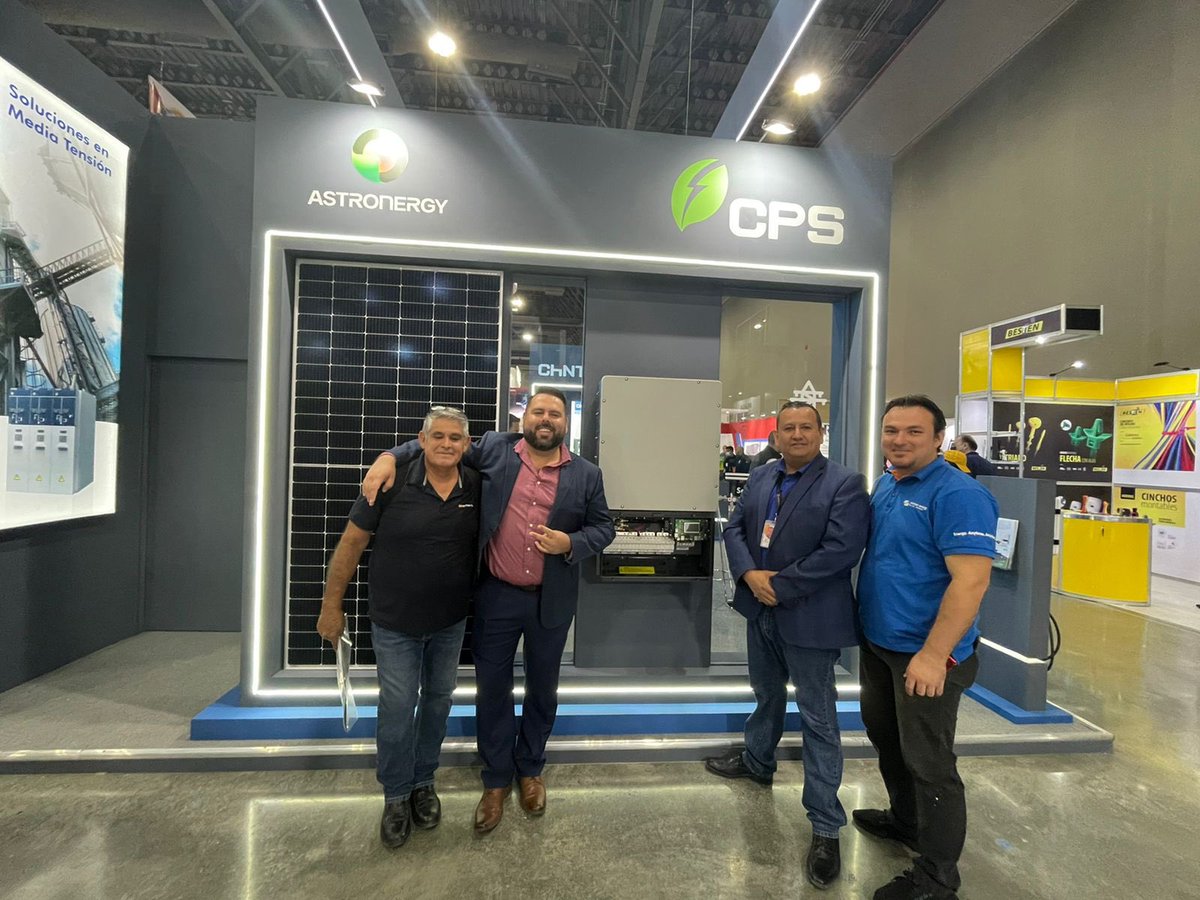 Estamos en #ExpoElectrica y solar 2022 con nuestro distribuidor <a href="/solarpowergroup/">Solar Power Group</a> 
¡Nos vemos en el stand #401! #ChintMexico #ConoceElPoderDeChint #CPS #Noark #Astronergy #Solar