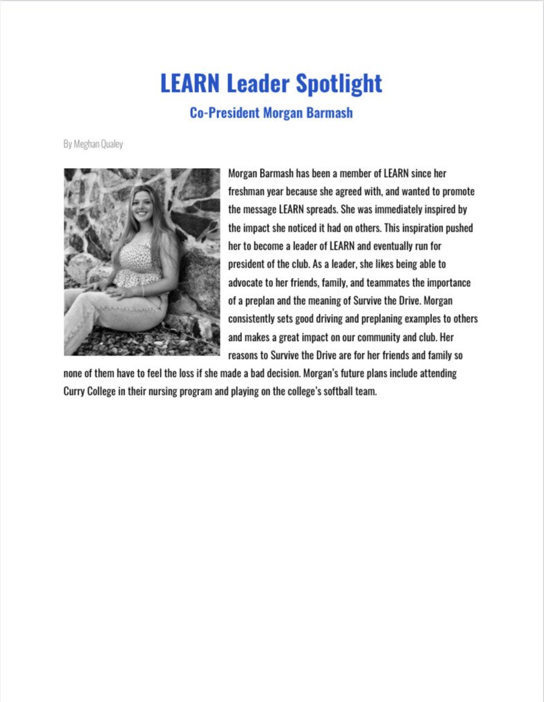 SurviveTheDrive-LEARN (@wmhslearn) on Twitter photo Club Leader spotlight! Congratulations to <a href="/BarmashMorgan/">Morgan Barmash</a> for so much success! 💙🖤🧡Spotlight creds to <a href="/megqualey/">Meghan Qualey</a> ! More to come! <a href="/kemeh_kafui16/">kafui</a> <a href="/kconcannon11/">katie concannon</a> <a href="/woburnsoftball/">Woburn Softball</a> <a href="/BarmashPam/">Pam Barmash</a> <a href="/APWMHS/">✨️</a> <a href="/WMHSAP/">Steve Martin</a> <a href="/courtneysigsbu1/">Courtney Sigsbury</a> @CurrySoftball <a href="/wmhs2023/">WMHS class of 2023</a> Club Leader spotlight! Congratulations to <a href="/BarmashMorgan/">Morgan Barmash</a> for so much success! 💙🖤🧡Spotlight creds to <a href="/megqualey/">Meghan Qualey</a> ! More to come! <a href="/kemeh_kafui16/">kafui</a> <a href="/kconcannon11/">katie concannon</a> <a href="/woburnsoftball/">Woburn Softball</a> <a href="/BarmashPam/">Pam Barmash</a> <a href="/APWMHS/">✨️</a> <a href="/WMHSAP/">Steve Martin</a> <a href="/courtneysigsbu1/">Courtney Sigsbury</a> @CurrySoftball <a href="/wmhs2023/">WMHS class of 2023</a>