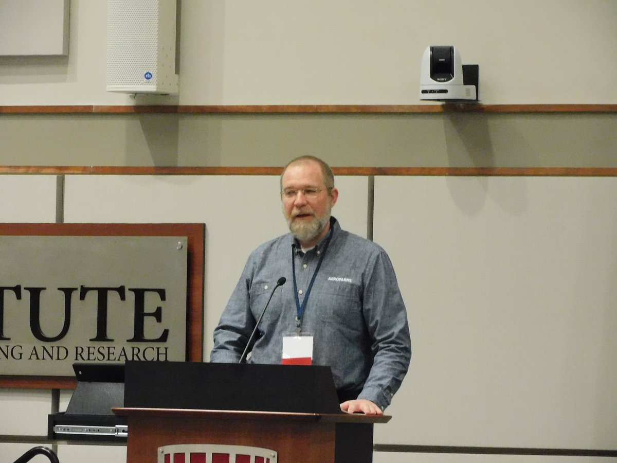 vtspes's tweet photo. The CEA Summit East is taking place @IALR in Danville. The keynote address was delivered by @AeroFarms CTO Roger Buelow. #VTSPES https://t.co/SQ7HWYOkI1