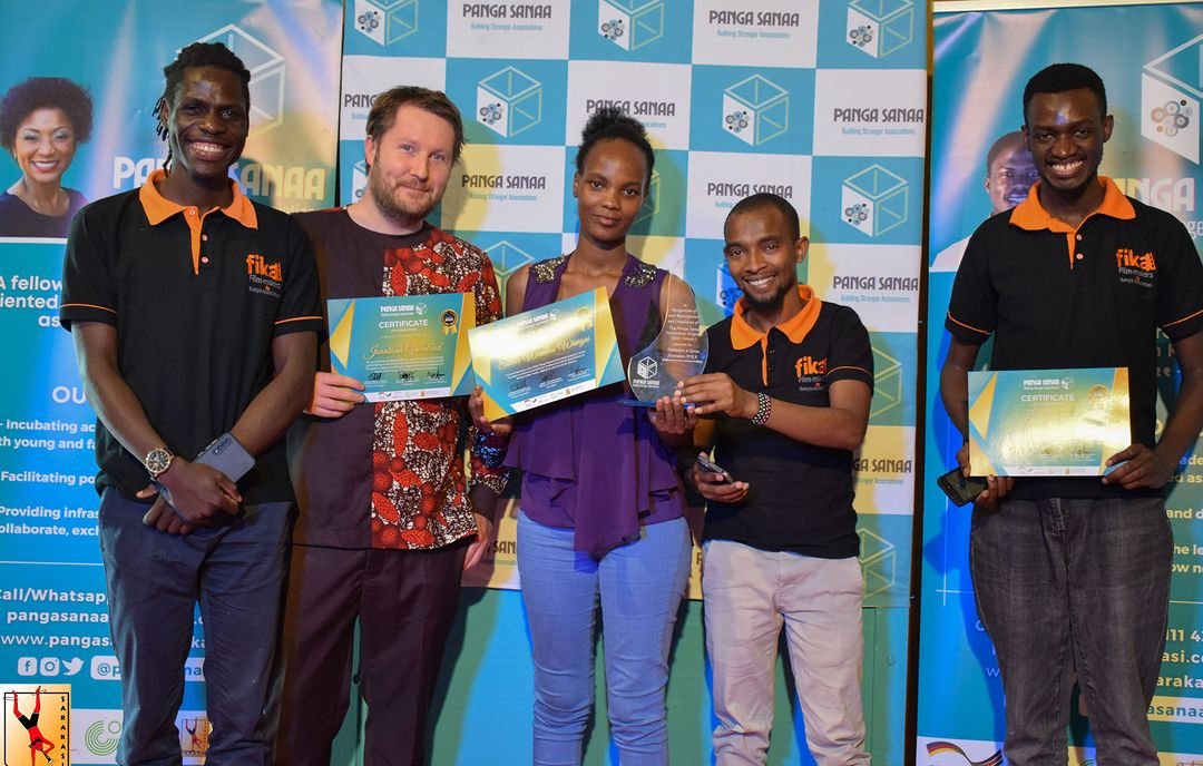 FikaFilmmakers's tweet photo. As we marked the end of the Panga Sanaa Fellowship Cohort 2022, we are greatful to the @PangasanaaKE for having us on board for 8 months. We are focused to bridging the creative gap. We believe with proper foundation, the creative industry is going to bloom.
#PSFcommissioning https://t.co/xoQf2taxhE