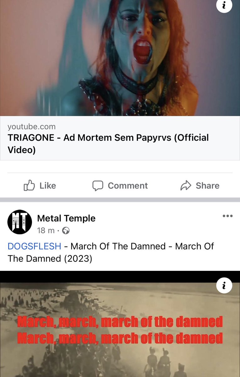 2 more magazines featuring‘March Of The Damned’ First time I think being featured in Japan on Roppongi Rocks and also on Metal Temple, big thanks to those guys for the support ♠️🤘♠️