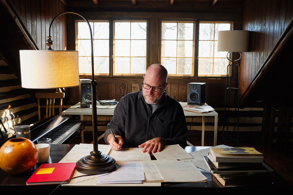 LoghavenAR's tweet photo. Congratulations to @bharnetty on the release of his latest album, "Words and Silences." The album is a sonic portrait of the monk and writer Thomas Merton and the piano parts were recorded while Harnetty was at Loghaven. https://t.co/x3Yf8EWJpW