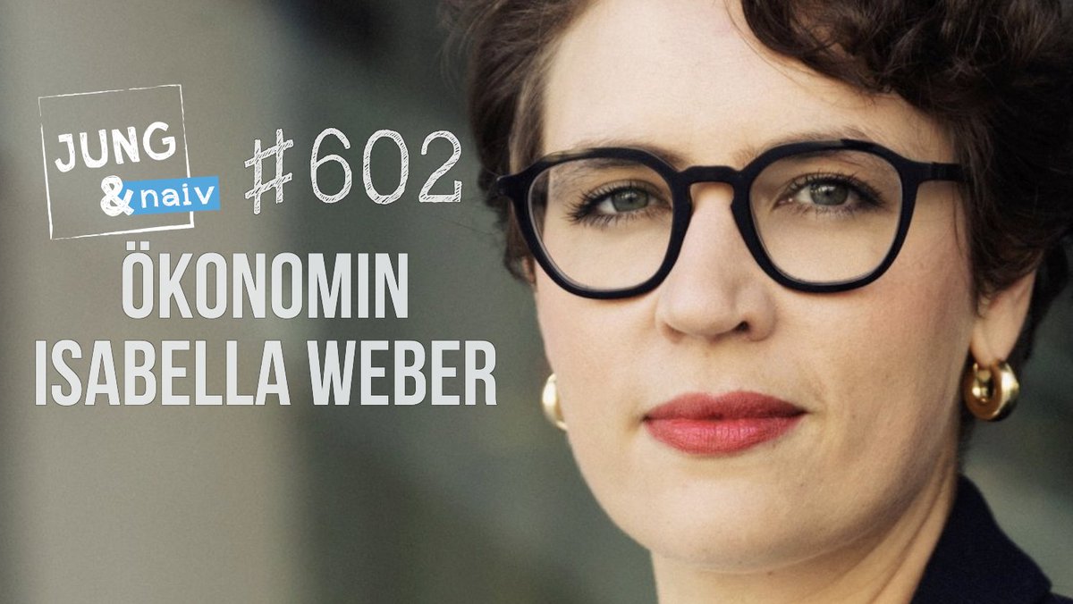 Jetzt LIVE: Ökonomin @IsabellaMWeber bei @JungNaiv über die Gaspreisebremse und Chinas Wirtschaft youtu.be/rnPQvKPSwEE