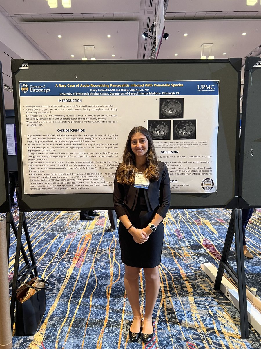 Cindytraboulsi's tweet photo. Had a great time at #ACG2022! Loved meeting and reconnecting with these inspiring people 😍! Can’t wait for the next one ⭐️⭐️ #GITwitter @PittGIM @PittIMChiefs @PittGILiverNutr #RubinLab https://t.co/YY2sPYvxLZ