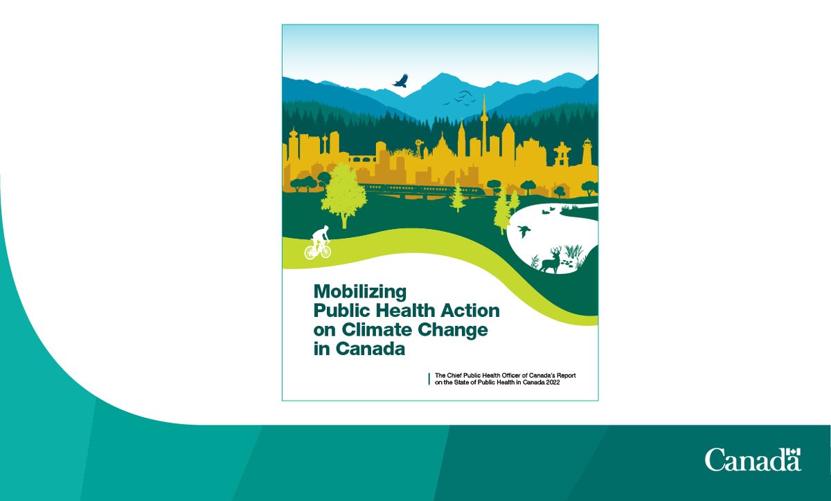 1/3 Today, the office of the Chief Public Health Officer of Canada released their annual report 🕮: “Mobilizing Public Health Action on Climate Change in Canada”: ow.ly/pg2Z50LkBLL

<a href="/CPHO_Canada/">Canada's CPHO</a>