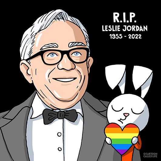 Thank you for all the laughs, Leslie Jordan ! Rest in peace 🤍🤍🤍

#RIPLeslieJordan #LeslieJordan